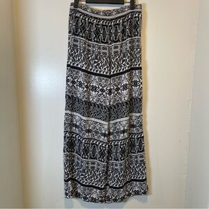 Decree‎ black and white wide leg pants women's size medium